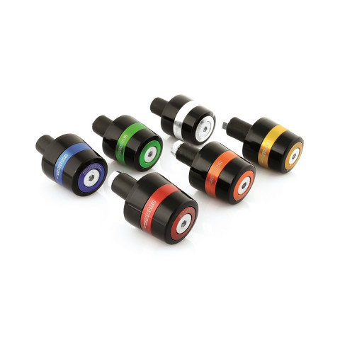 Handlebar ends (pair) ACCOSSATO TK002 for handlebars with inner diameter 12 mm - 20 mm green