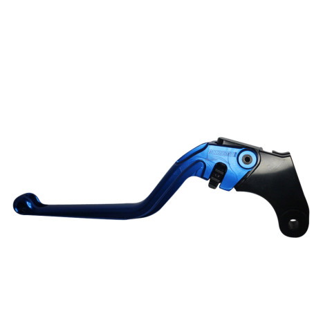 Clutch Lever ACCOSSATO ESV004 fixed CNC-worked aluminium, blue