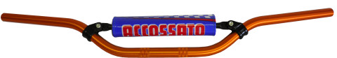 Handlebar ACCOSSATO aluminium, 22 mm orange