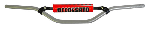 Handlebar ACCOSSATO aluminium, 22 mm silver
