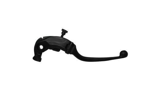 Adjustable folding lever ACCOSSATO LV018 in aluminium for Nissin radial brake master cylinder Crni