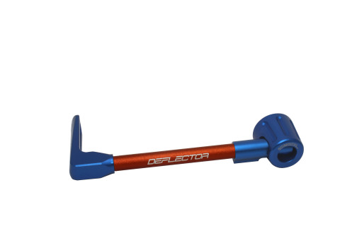 Lever guard ACCOSSATO DE002 with orange hose and joint left, aluminium