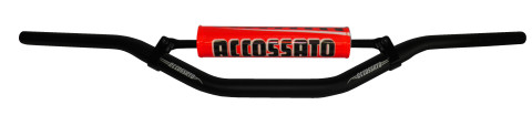 Handlebar ACCOSSATO HB080 Aluminium Made With Variable Diameter - 28.5 mm Crni