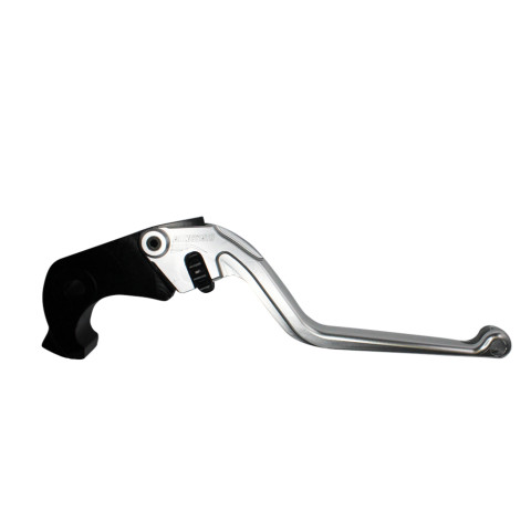Brake lever ACCOSSATO EDF088 fixed CNC-worked aluminium, silver