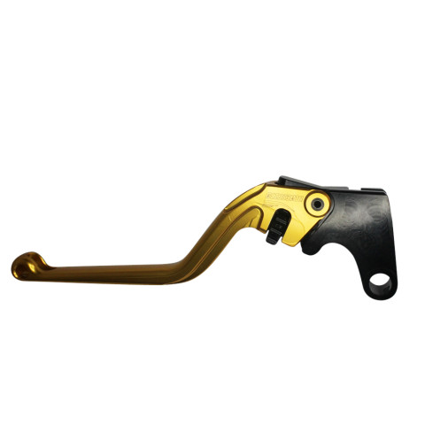 Clutch Lever ACCOSSATO ESY688 fixed CNC-worked aluminium, gold