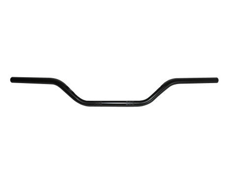 Handlebar ACCOSSATO HB027 Steel Made With Constant Diameter - 22 mm - With Bar Crni