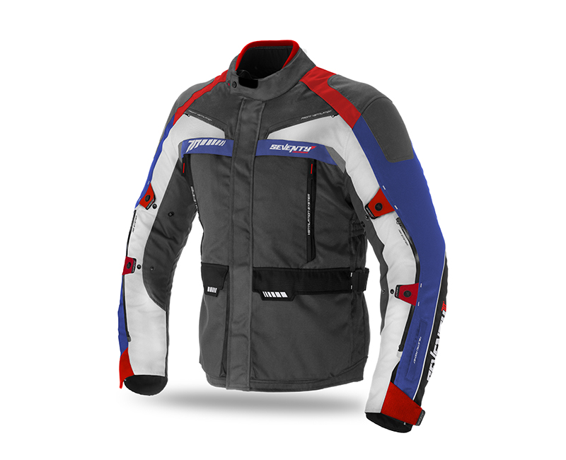Jacket Seventy Degrees 70° SD-JT43 DARK GREY/RED/BLUE 4XL