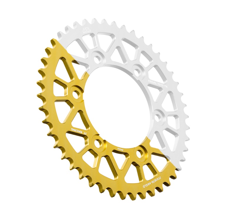 Rear ALU sprocket JT JTA 486-41GLD 41T, 520 Zlat
