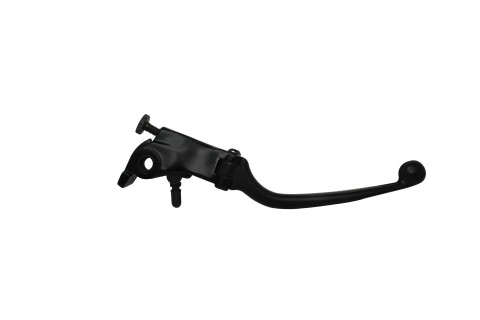 Adjustable folding lever ACCOSSATO LV012 in aluminium for original brake master cylinders Crni