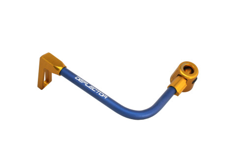 Lever guard ACCOSSATO DE002 with blue hose and joint left, aluminium