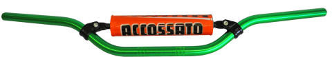 Handlebar ACCOSSATO aluminium, 22 mm green