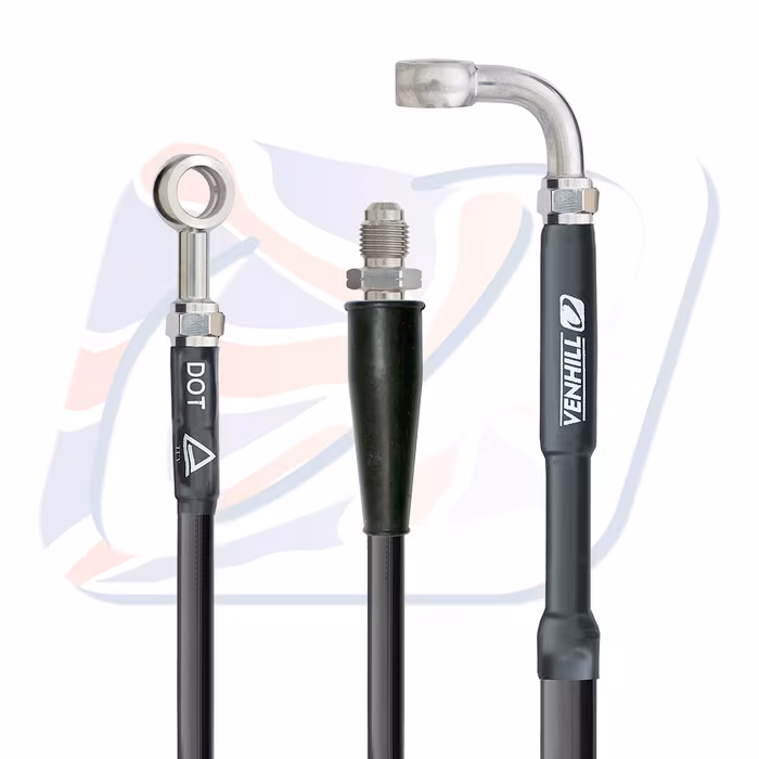 Clutch hose Venhill K01-3-037/P Crni