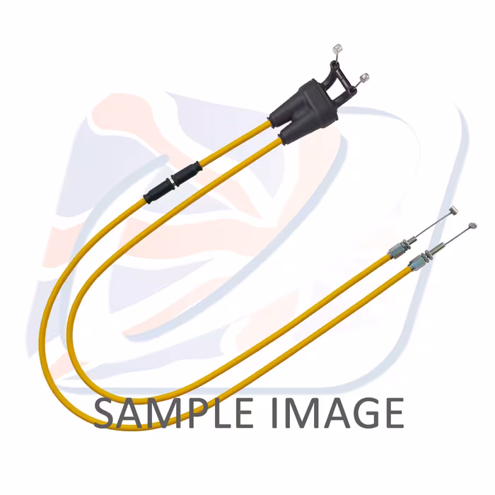 Throttle cable (pair) Venhill K01-4-067 featherlight Yellow