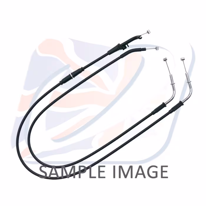 Throttle cables (pair) Venhill K02-4-062 featherlight Crni