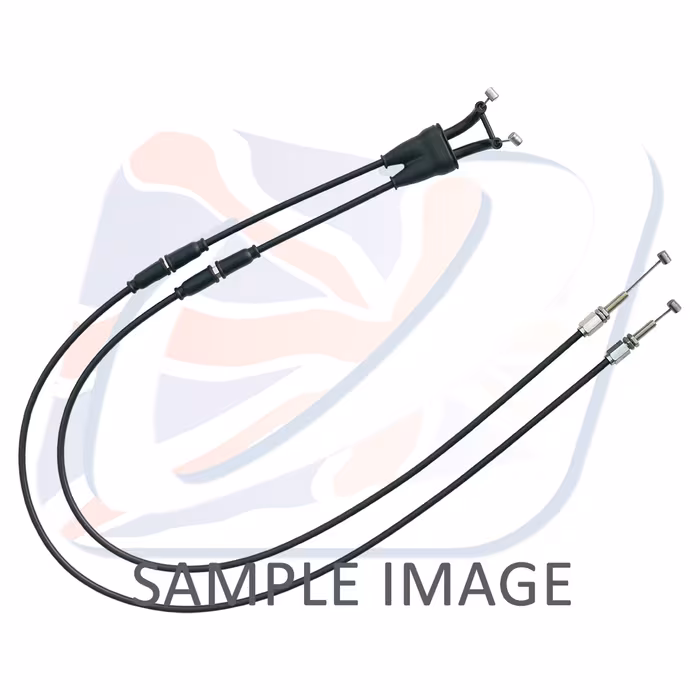 Throttle cables (pair) Venhill K02-4-066 featherlight Crni