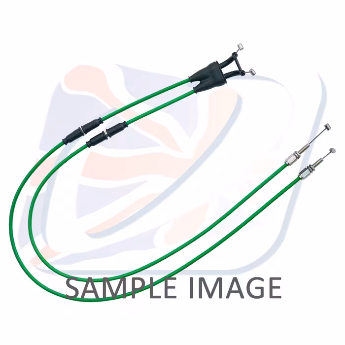 Throttle cables (pair) Venhill K02-4-066 featherlight Green