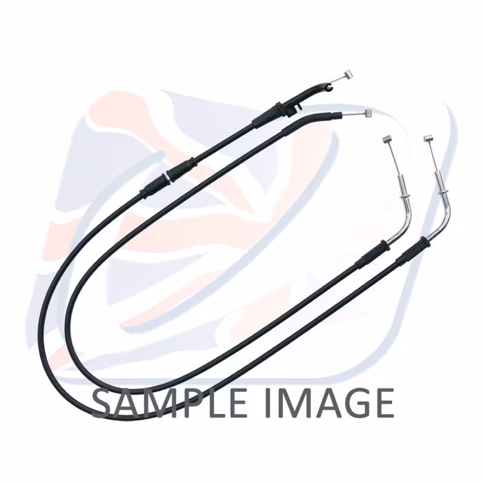 Throttle cables (pair) Venhill K02-4-125 featherlight Crni