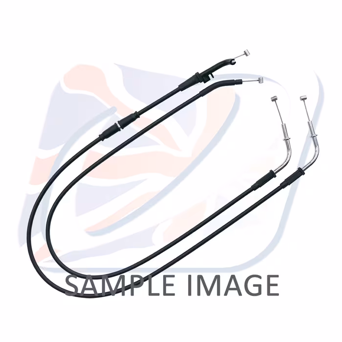 Throttle cables (pair) Venhill K02-4-131 featherlight Crni