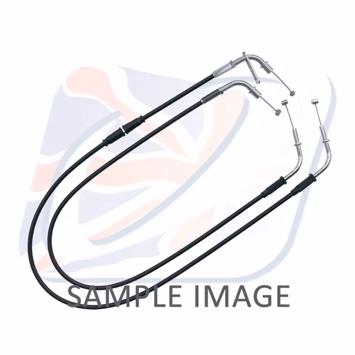 Throttle cables (pair) Venhill K02-4-132 featherlight Crni