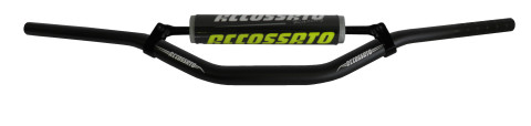 Handlebar ACCOSSATO aluminium, 28.5 mm Crni