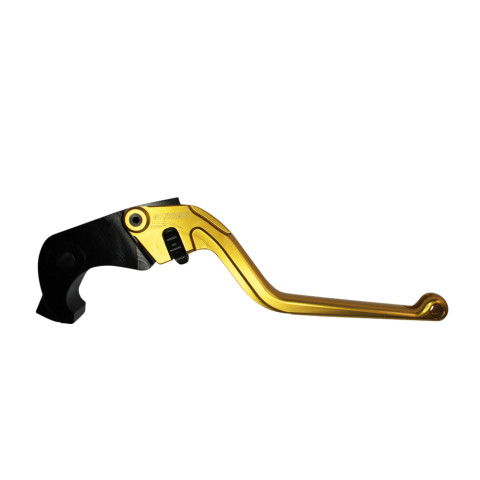Brake lever ACCOSSATO EDF088 fixed CNC-worked aluminium, gold