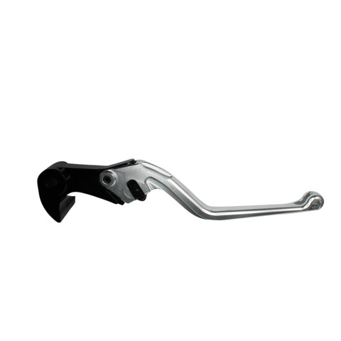 Brake lever ACCOSSATO EDR015 fixed CNC-worked aluminium, silver