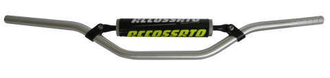 Handlebar ACCOSSATO aluminium, 22 mm silver