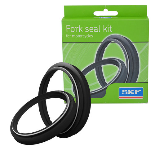 Seals Kit (oil - dust) SKF SHOWA KITB-45S 45x57x11.2 / 45x57.35x5.5 Crni