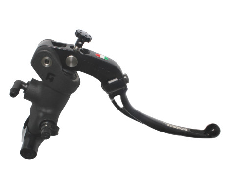 Radial brake master cylinder ACCOSSATO PC011 19 x 19 with folding lever,black