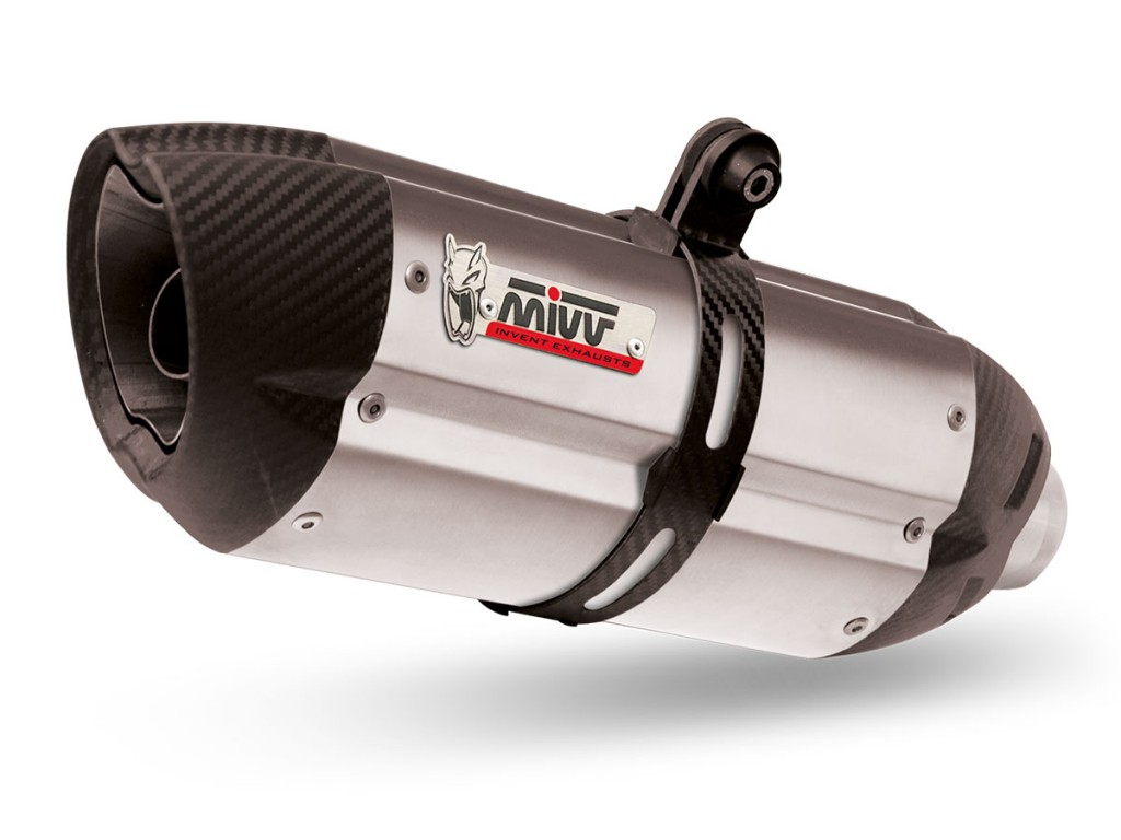 Silencer MIVV SUONO KT.019.L7 Stainless Steel / Carbon cap
