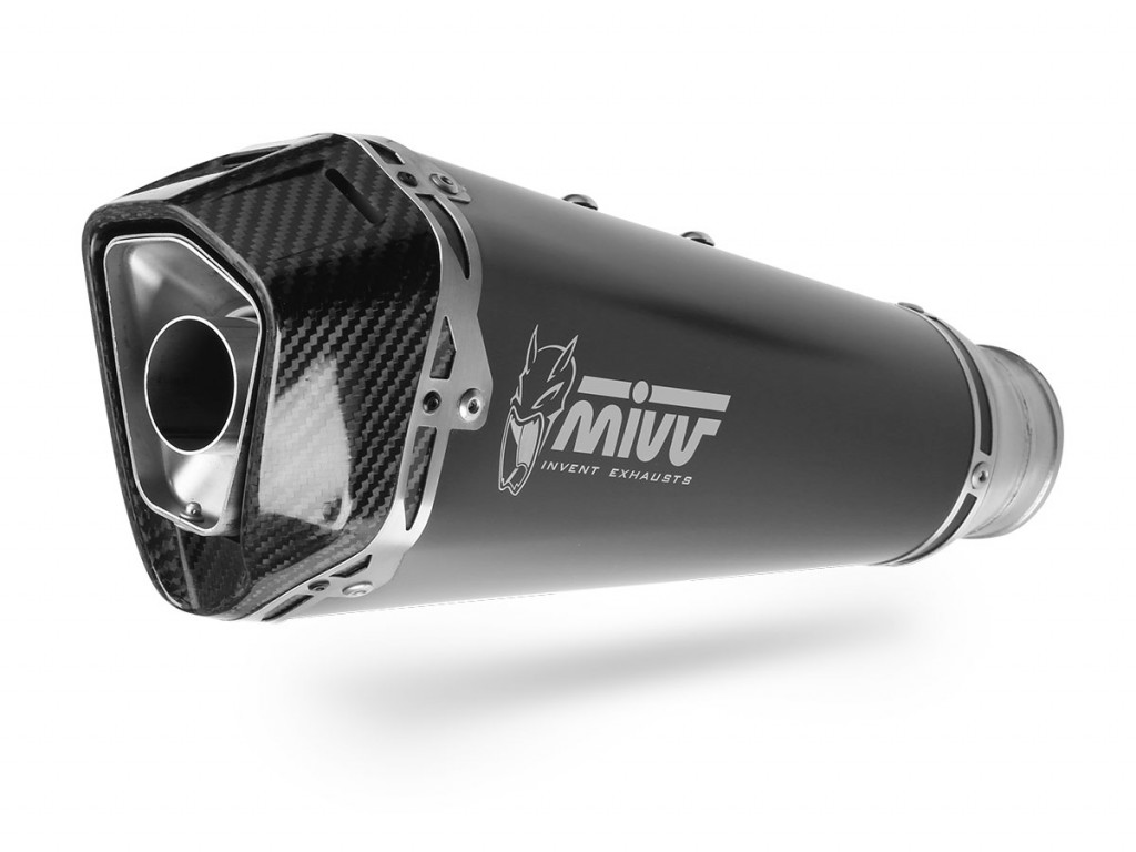 Silencer MIVV DELTA RACE KT.020.LDRB Steel black