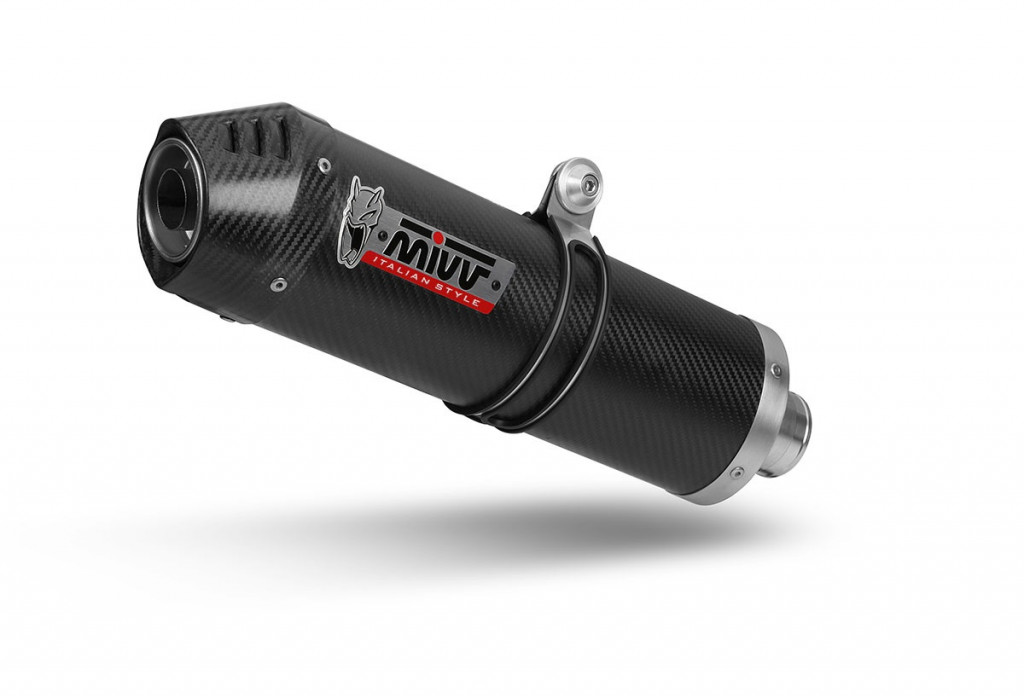 Silencer MIVV OVAL KT.024.L3C Carbon / Carbon Cap for KTM Adventure 390 / R 2020-2024