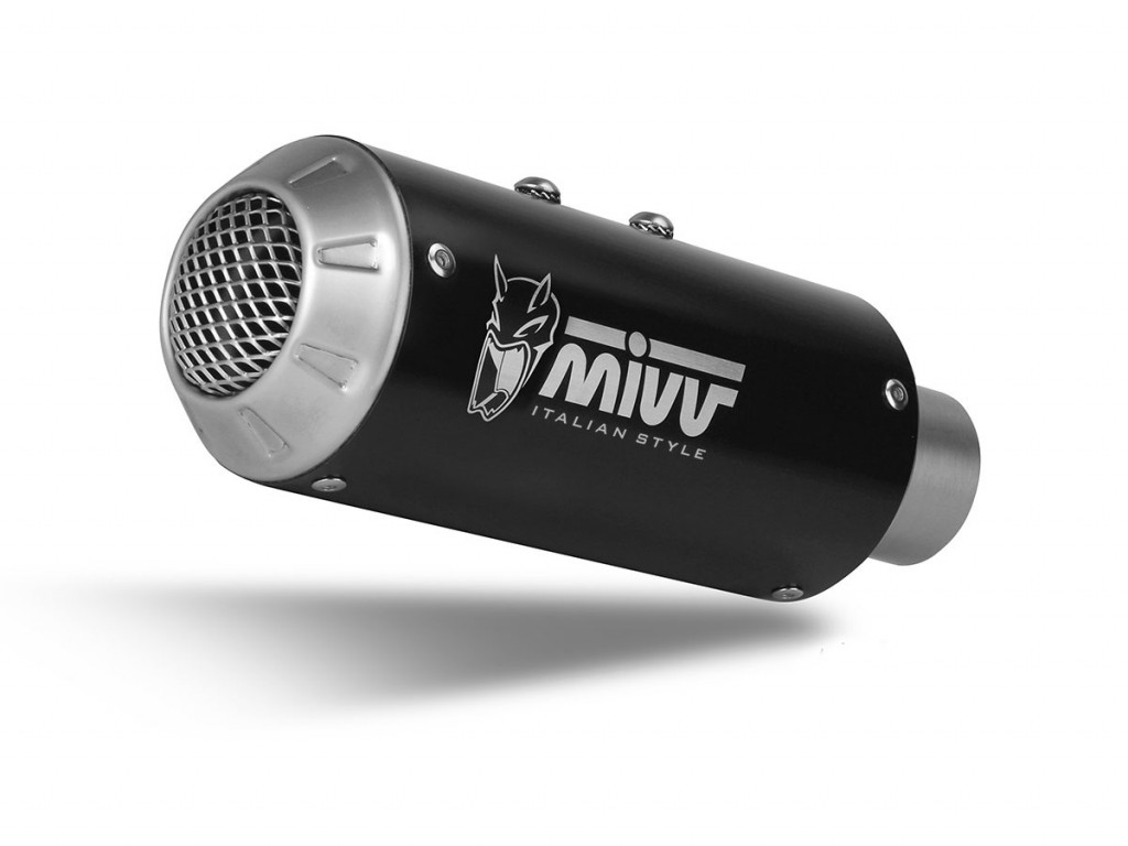 Silencer MIVV MK3 KT.025.SM3B Crni for KTM Duke 390 2021-2022, KTM Duke 125 2021-2023