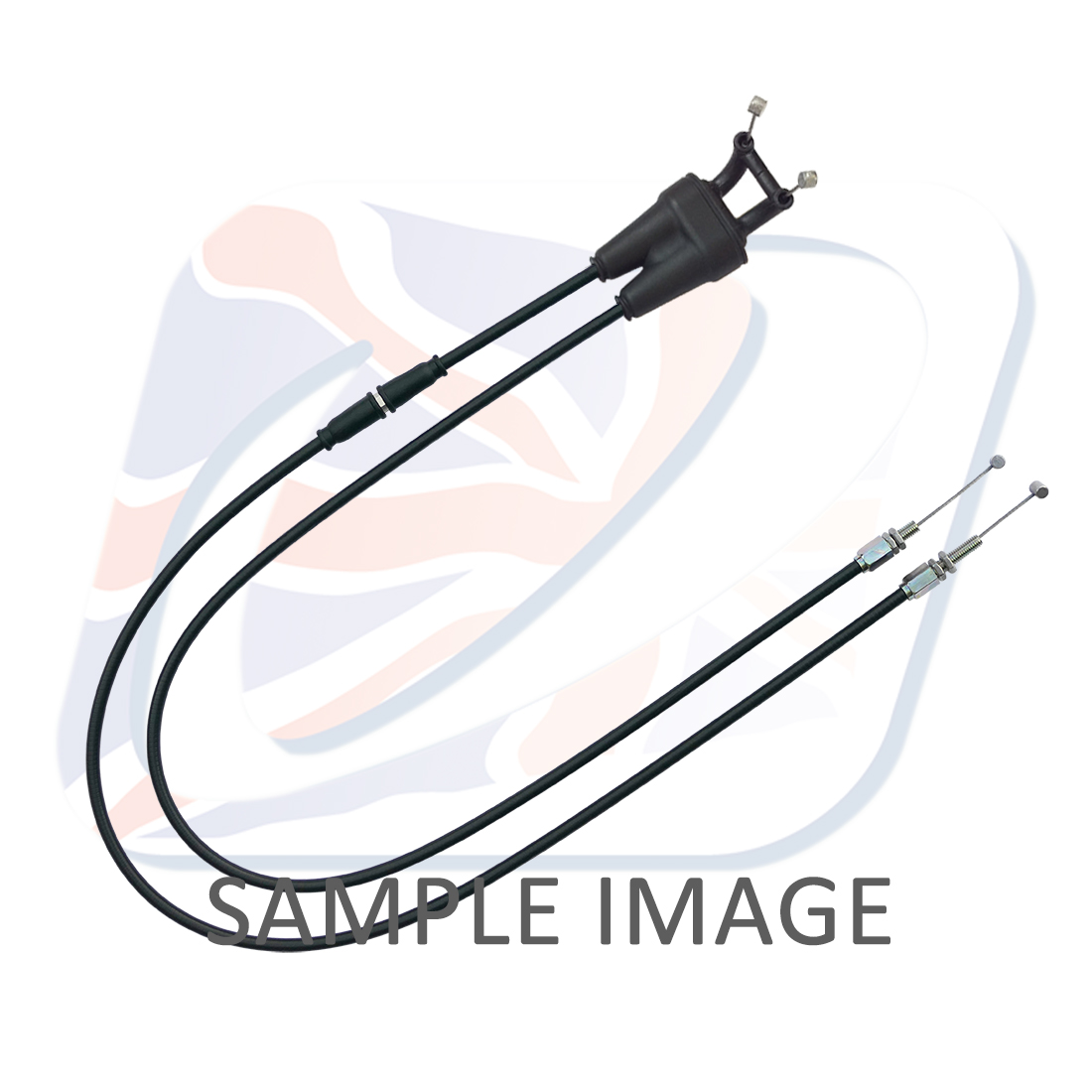 Throttle cable Venhill K01-4-052-BK featherlight (pair)