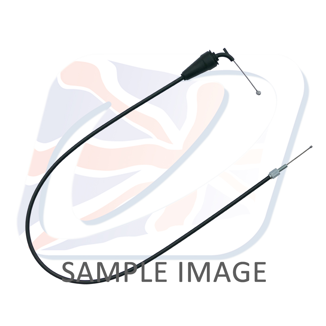 Throttle Cable Venhill K01-4-053-BK featherlight Crni