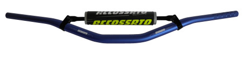 Handlebar ACCOSSATO aluminium, 28.5 mm plavi