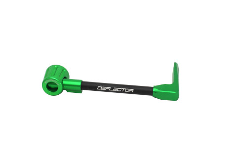Lever guard ACCOSSATO DE001 with black hose and joint right, aluminium