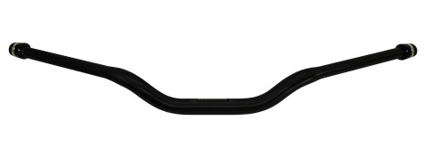 Handlebar ACCOSSATO HB183 Aluminium Made With Variable Diameter - 28.5 mm Crni