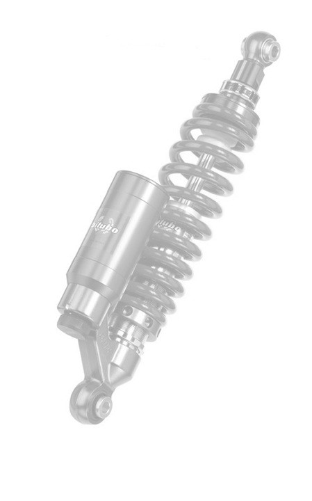 Monoshock BITUBO WZT1 adjustable: preload, rebound,piggyback compression, length black spring
