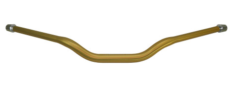 Handlebar ACCOSSATO HB183 Aluminium Made With Variable Diameter - 28.5 mm zlato