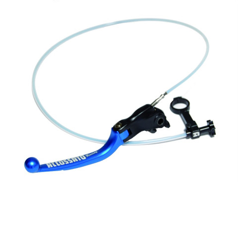 Brake lever folding ACCOSSATO RA001 With Integrated remote adjuster for Original Brake Master Cylinders plavi