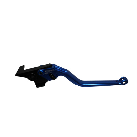Brake lever ACCOSSATO EDF016 fixed CNC-worked aluminium, orange