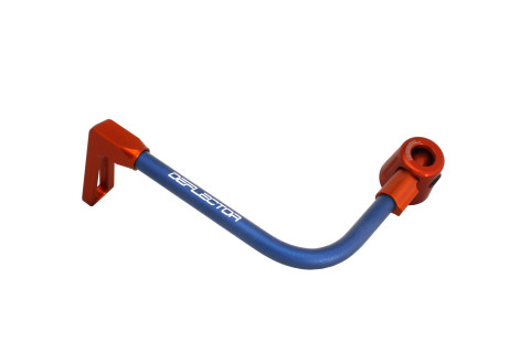 Lever guard ACCOSSATO DE002 with blue hose and joint left, aluminium