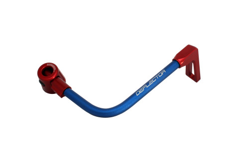 Lever guard ACCOSSATO DE001 with blue hose and joint right, aluminium