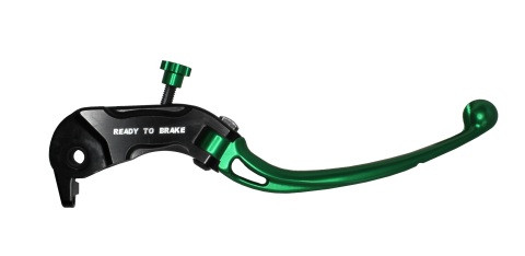 Ručica kočnice ACCOSSATO LV030 in Aluminium For Brake Master Cylinder Ready To Brake green