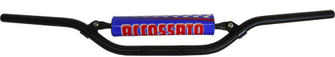 Handlebar ACCOSSATO aluminium, 22 mm Crni