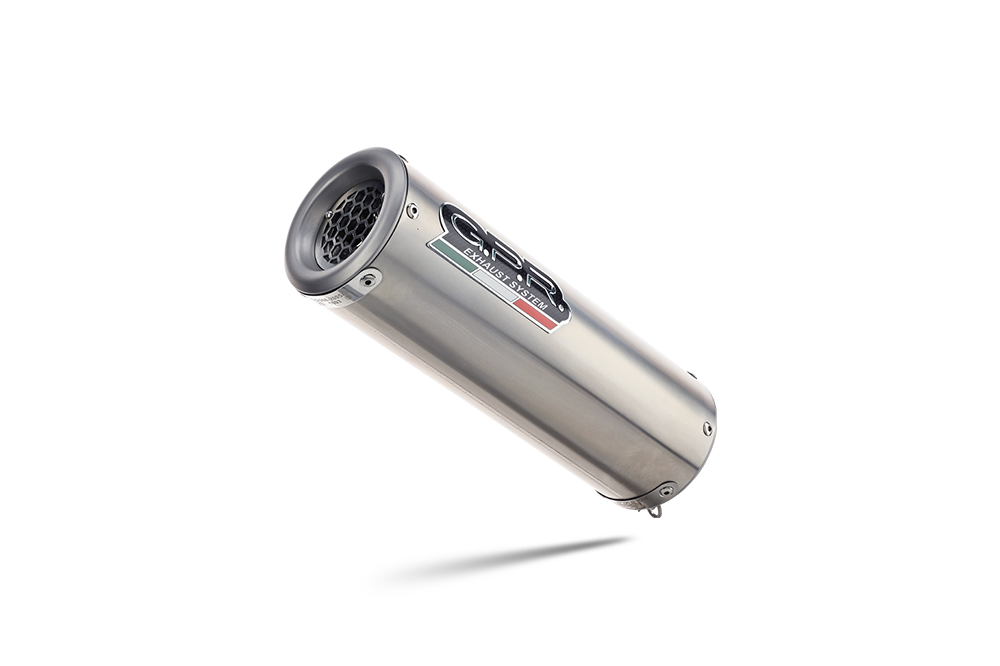 Slip-on exhaust GPR M3 CAT.12.M3.INOX Brushed Stainless steel