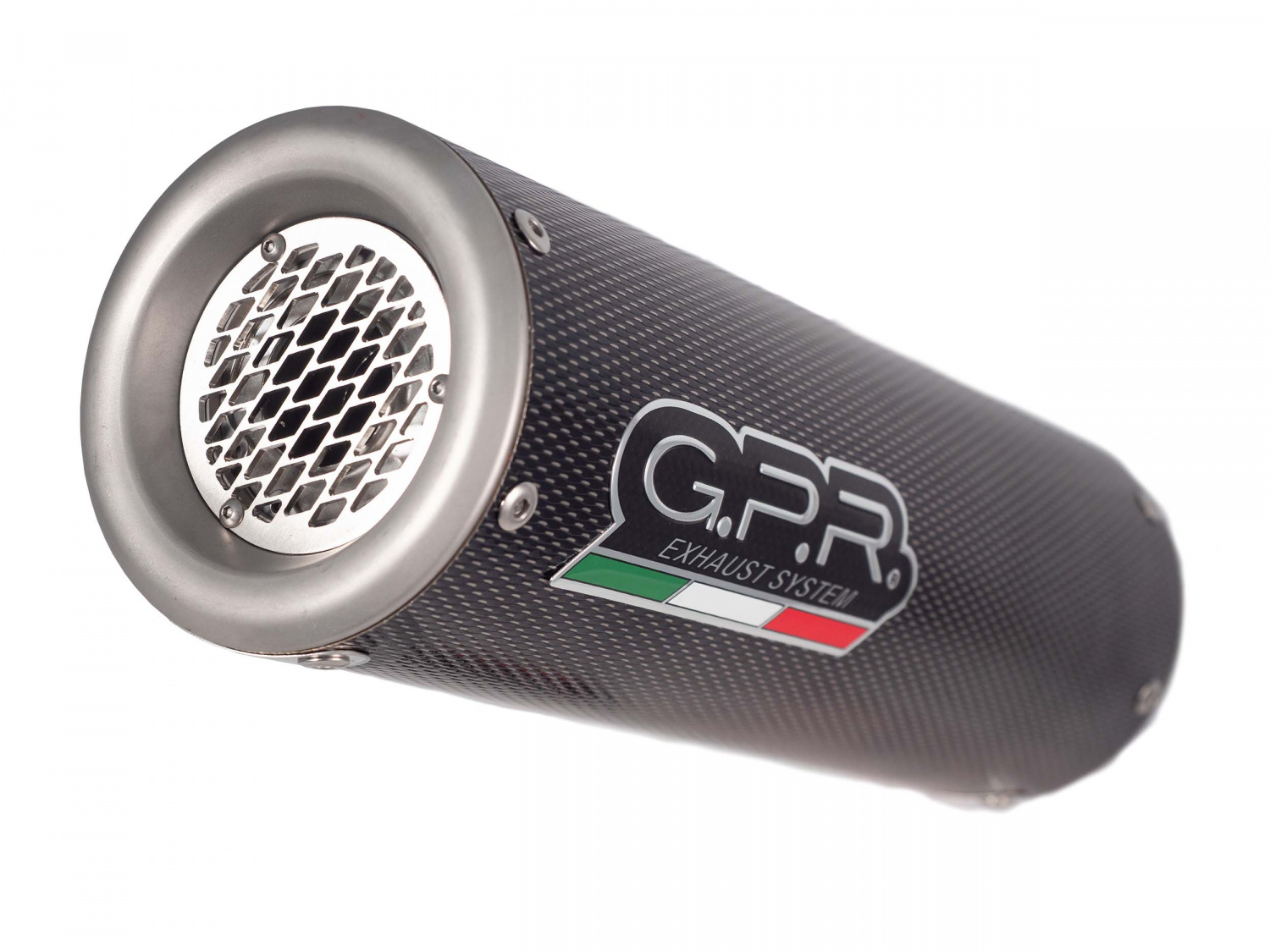 Slip-on exhaust GPR M3 S.80.M3.PP Brushed Stainless steel including removable db killer and link pipe