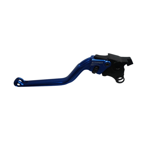 Clutch Lever ACCOSSATO ESS014 fixed CNC-worked aluminium, green