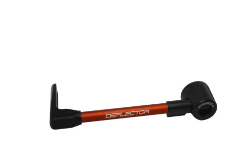 Lever guard ACCOSSATO DE002 with orange hose and joint left, aluminium